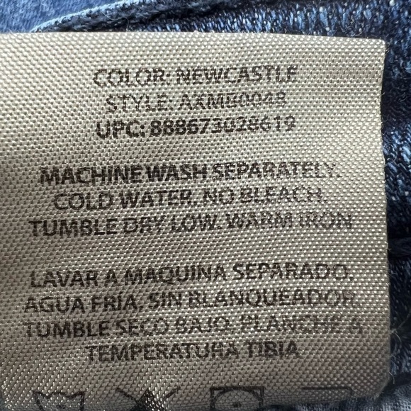 Axel Mens Slim Boot Dark Wash Stretch Denim Blue Jeans Size 40 Waist 29 Length - Picture 10 of 15